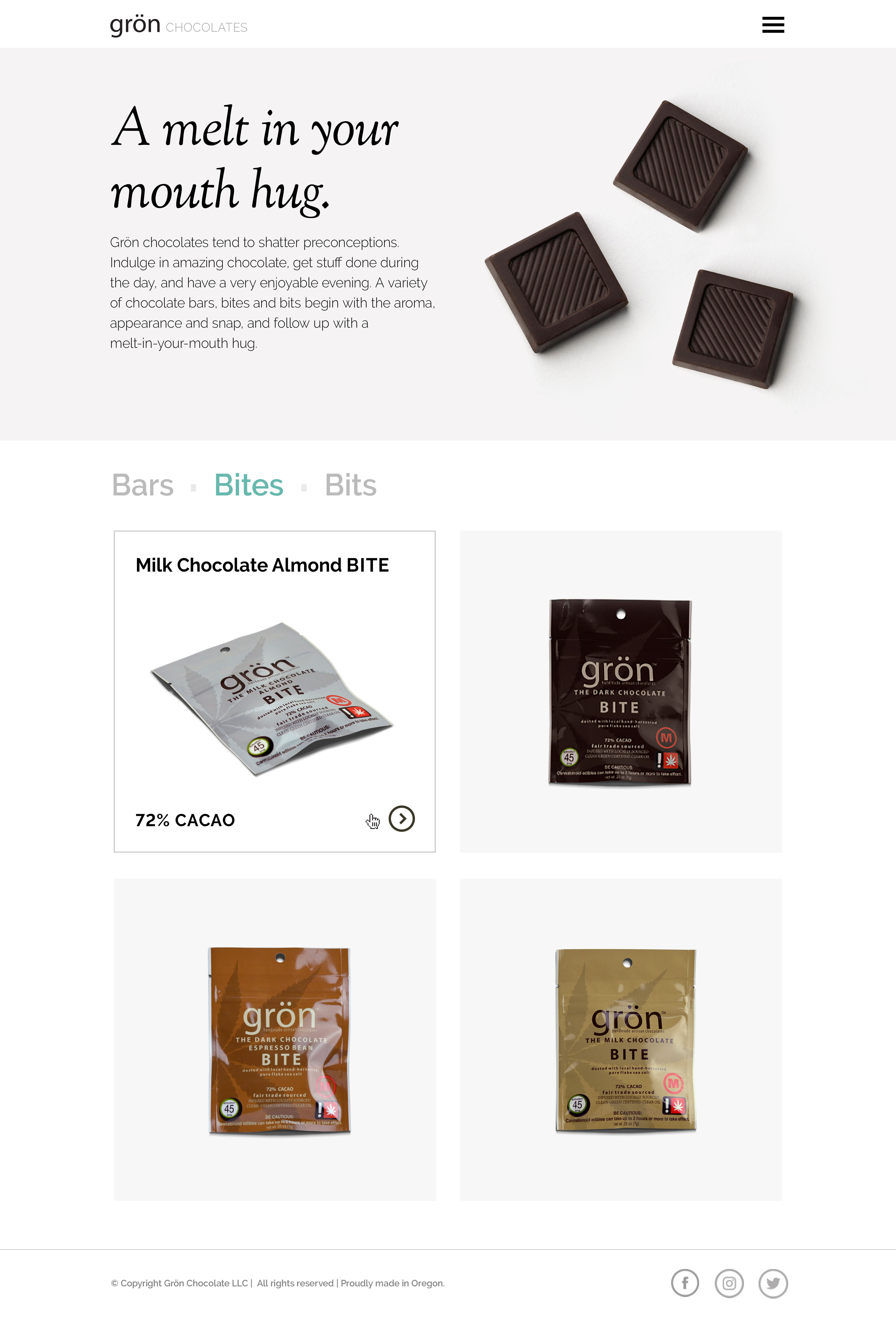 gron website bites